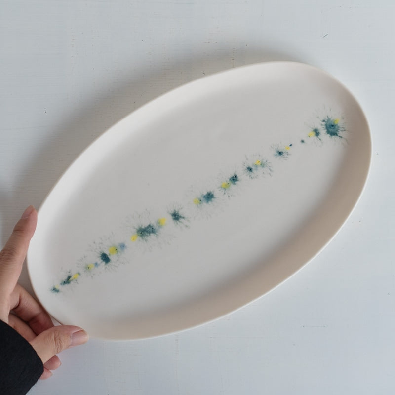 片瀬有美子 moca oval plate B