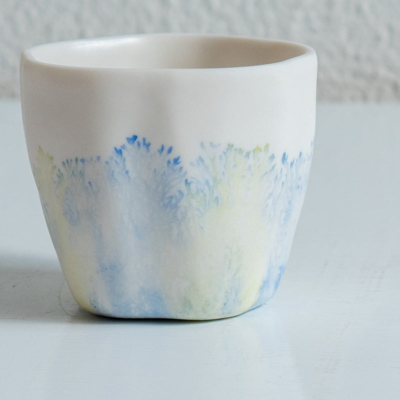 片瀬有美子 moca 輪花 茶杯 A