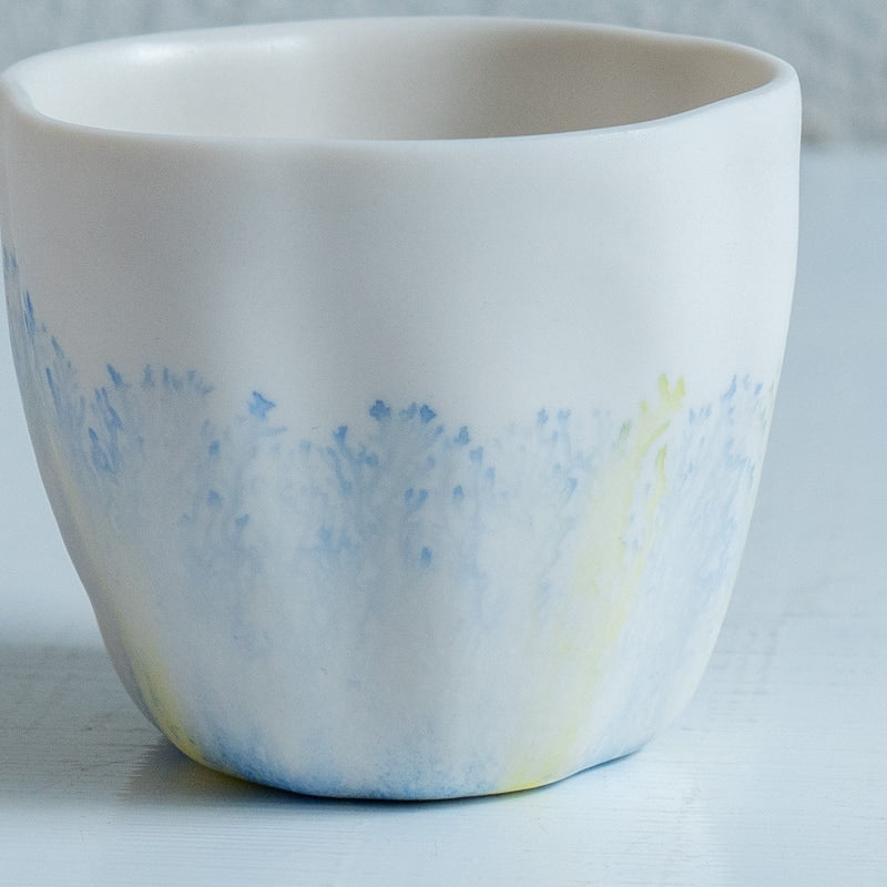 片瀬有美子 moca 輪花 茶杯 A