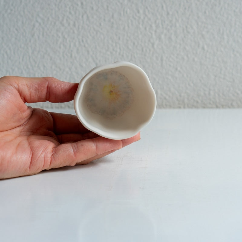 片瀬有美子 moca 輪花 茶杯 C