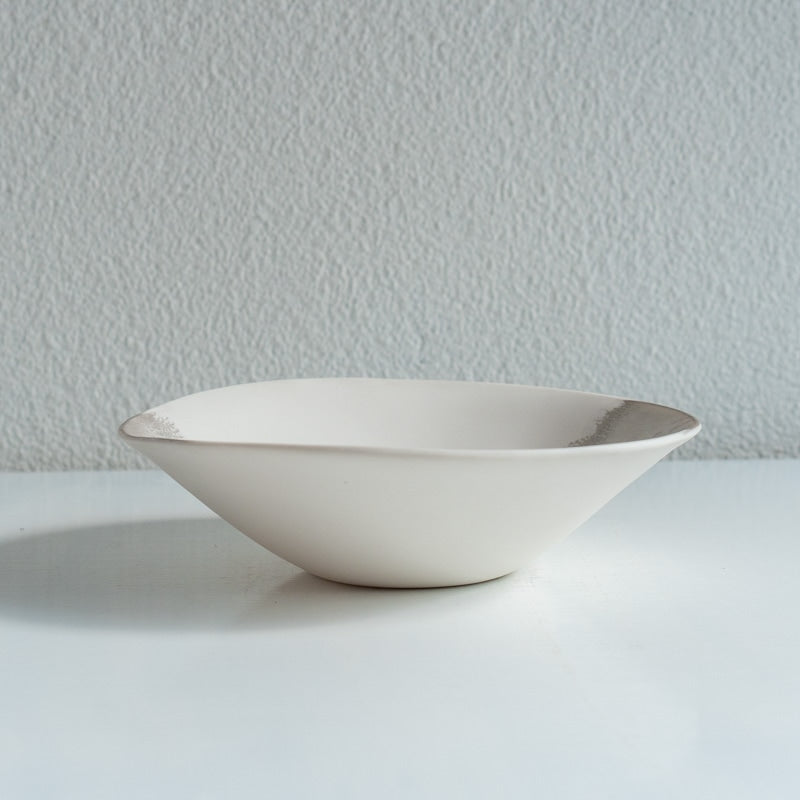 片瀬有美子 silver frost bowl L – うつわ屋まほろ