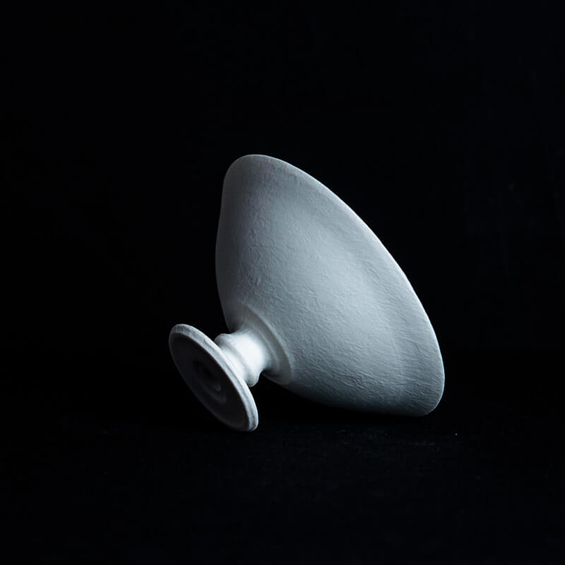 村井大介 高脚鉢 13㎝ 磁化粧