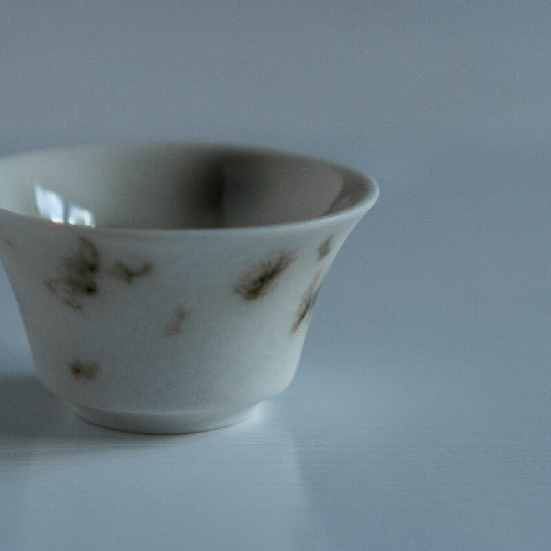 村井大介 茶杯 B 磁化粧銅彩