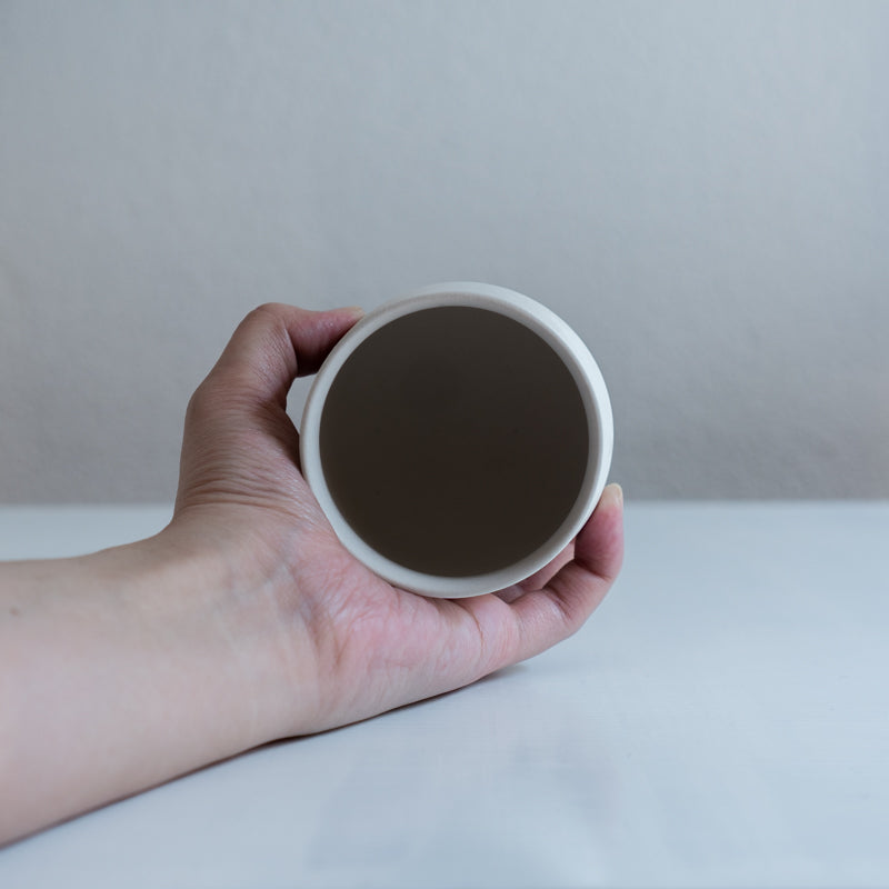 南江里子 高脚杯 圆形 白色