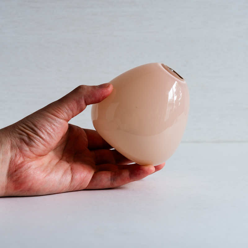 Yoji Matsuoka Flower Vase "Mizu no Ishi" (Stone of Water) Color: Pink