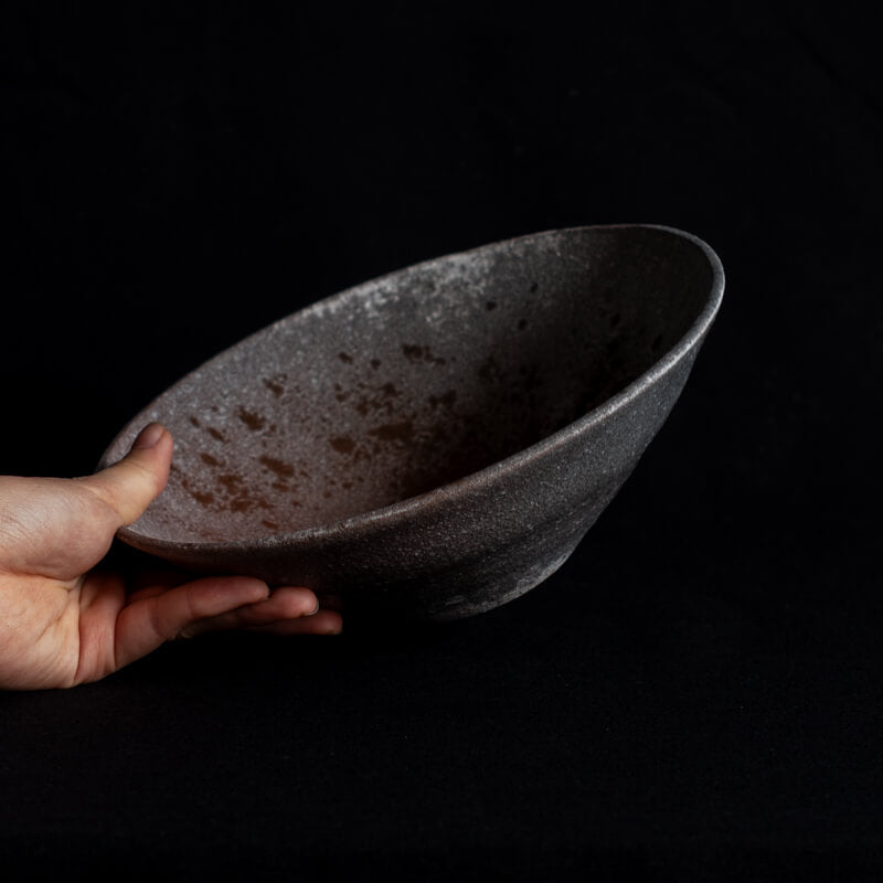 Etsushi Noguchi 7 sun Bowl, Red