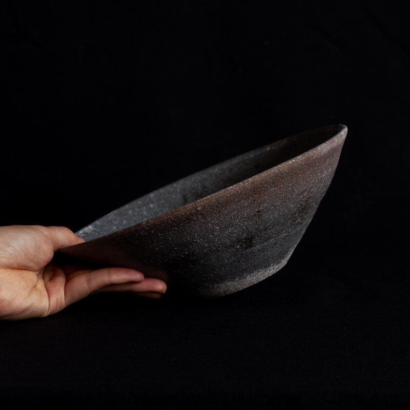 Etsushi Noguchi 7 sun Bowl, Red