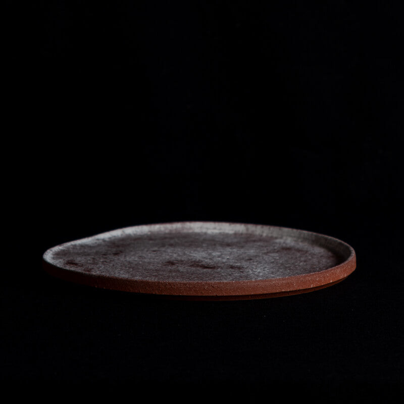 Etsushi Noguchi 6.5" Flat Plate, Red