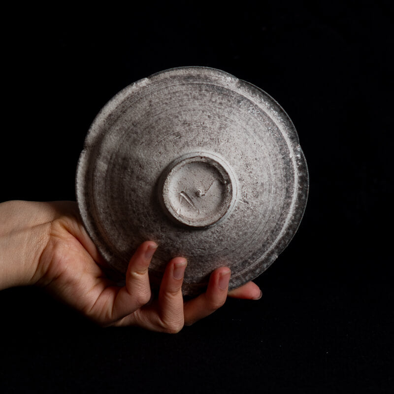 Etsushi Noguchi 4.5-inch Rinka Small Plate - Ash Glaze