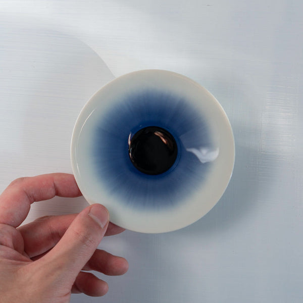 永草陽平 流彩磁 小皿