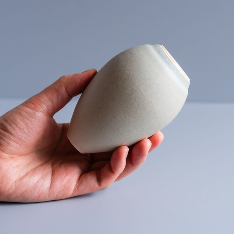Nagasu Yohei, "Kousaiji" Ceramic Vase B