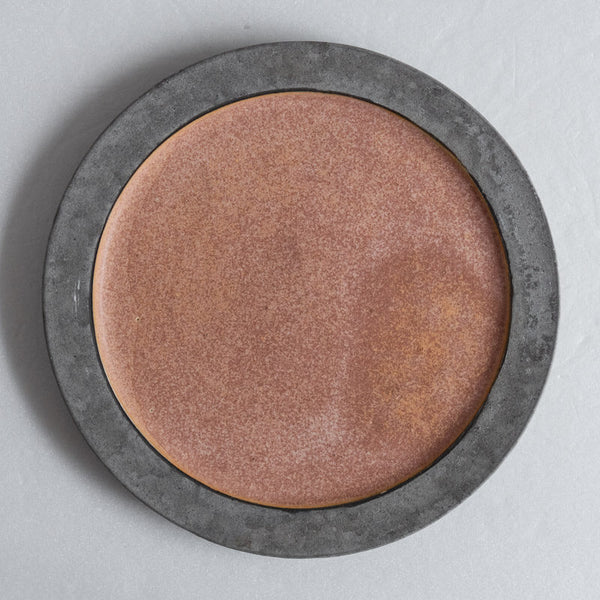大森健司 黒土 リム皿