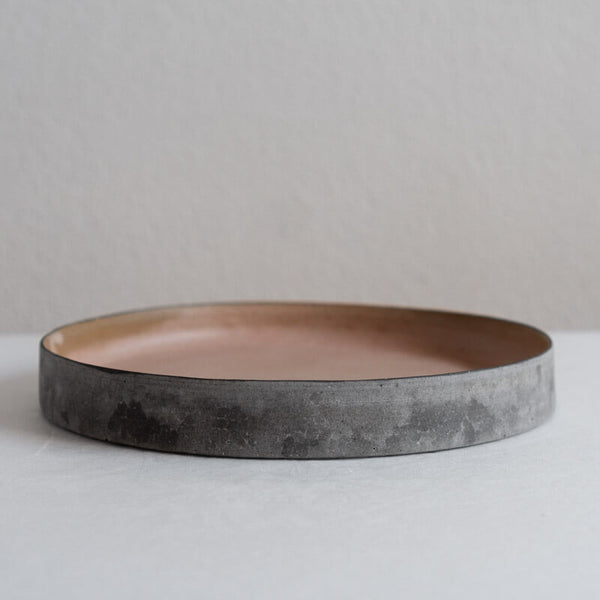 大森健司 黒土 ドラ鉢 (浅)