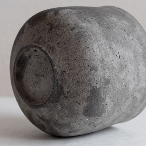 大森健司 黒土 茶碗 A