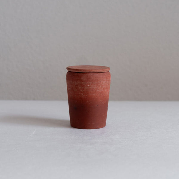 大森健司 赤土 蓋物 No.1