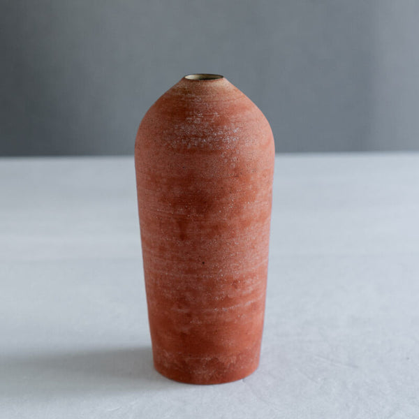 大森健司 赤土 花器 No.1