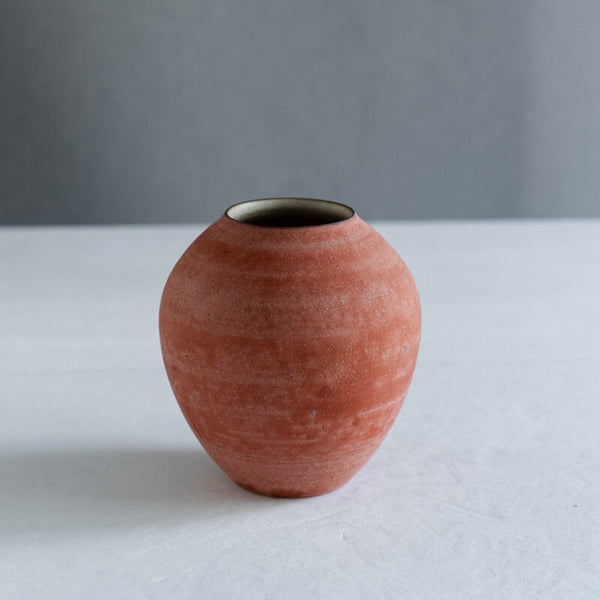 大森健司 赤土 花器 No.3