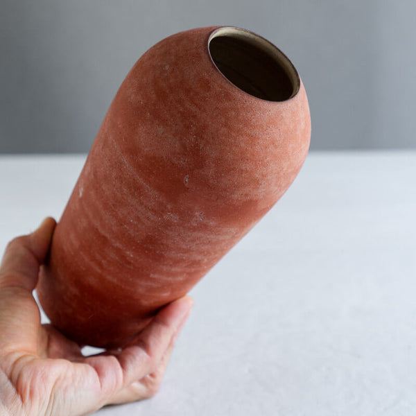 大森健司 赤土 花器 No.4