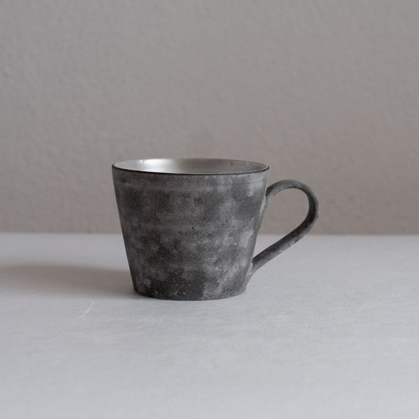 大森健司 銀彩黒土 マグ