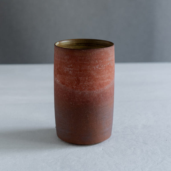 大森健司 赤土 花器 No.7
