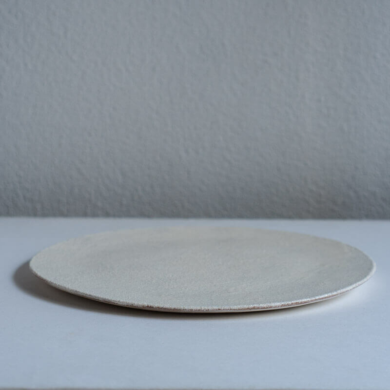 Mutsumi Ohashi 26cm Ash Glaze Round Plate