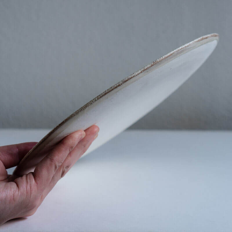 Mutsumi Ohashi 26cm Ash Glaze Round Plate