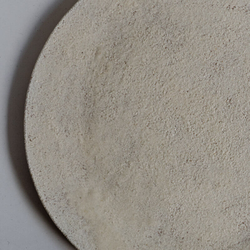 Mutsumi Ohashi 26cm Ash Glaze Round Plate