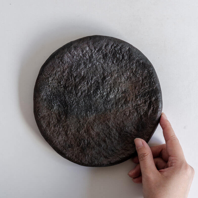 Mutsumi Ohashi Bizen-style Yakishime Plate A