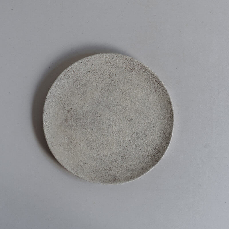 Mutsumi Ohashi 16cm Ash Glaze Round Plate
