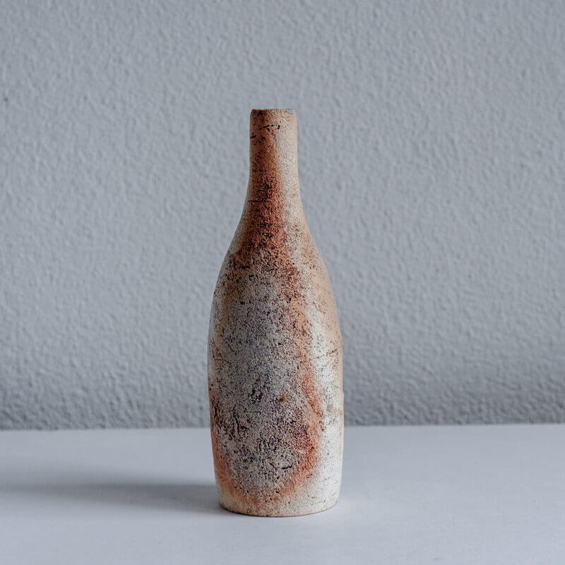 Mutsumi Ohashi Bizen Ware, Hakeme Vase C