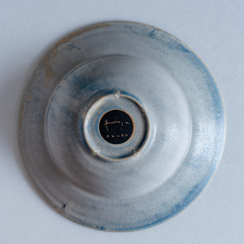 Lisa Okubo Rim Bowl Blue