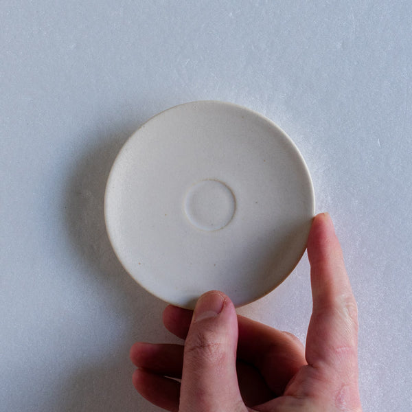 大和田友香 茶托 白