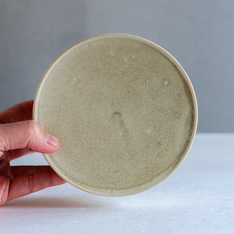 Ohmada Yuka, Tall-footed Plate, Moonlight
