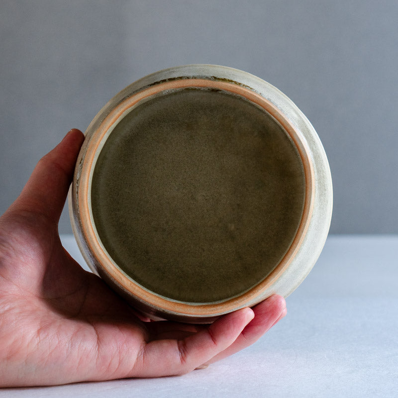 Ohmada Yuka, Tall-footed Plate, Moonlight