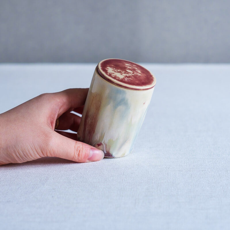 Oobuchi Yukari Covered Container Tall D