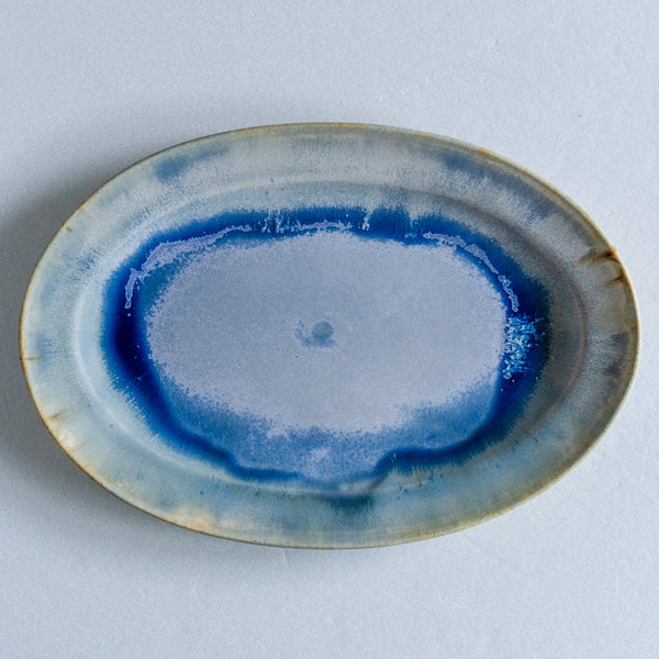 大渕由香利 リムオーバル皿 大