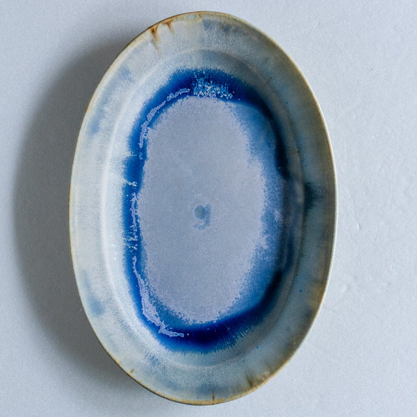 大渕由香利 リムオーバル皿 大