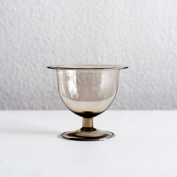 永木卓（RITOGLASS）アイスクリームカップ アンバー