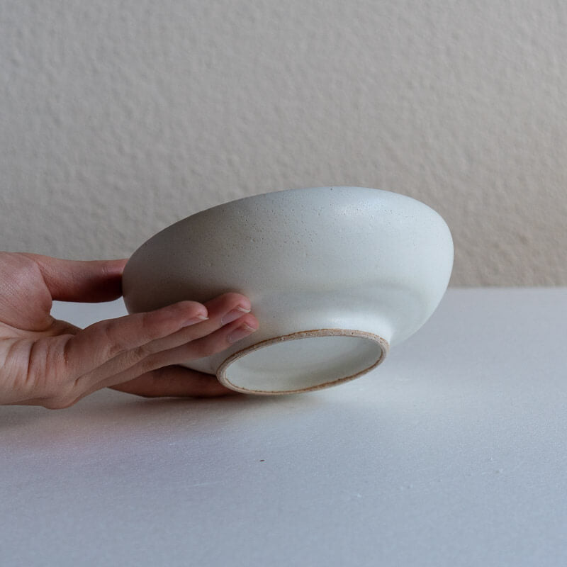 SUZUKI Hiromi Small White Serving Dish