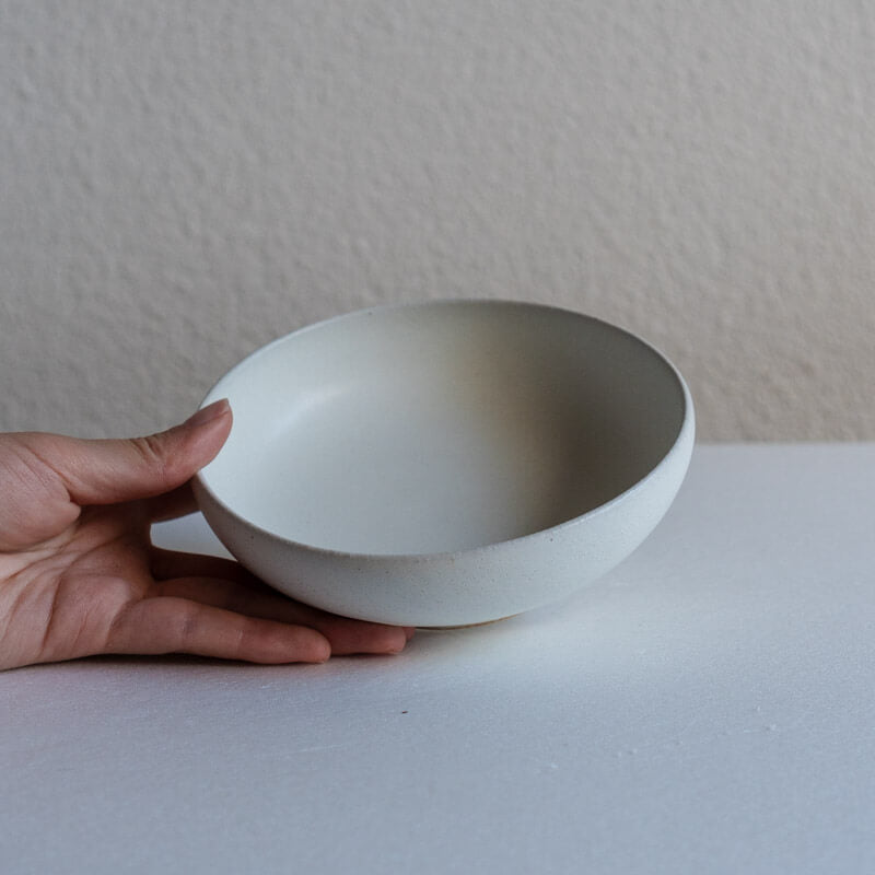 SUZUKI Hiromi Small White Serving Dish