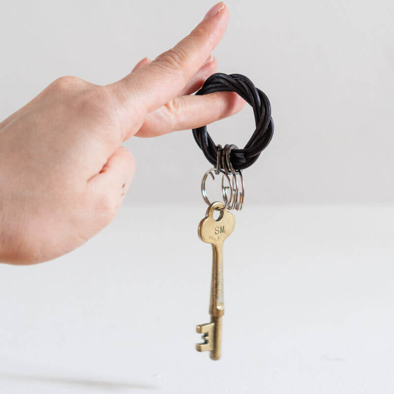 鶴田早苗(so/et)  key ring kuro