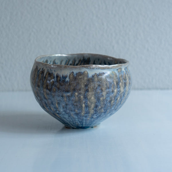toriimiki tea bowl silver B