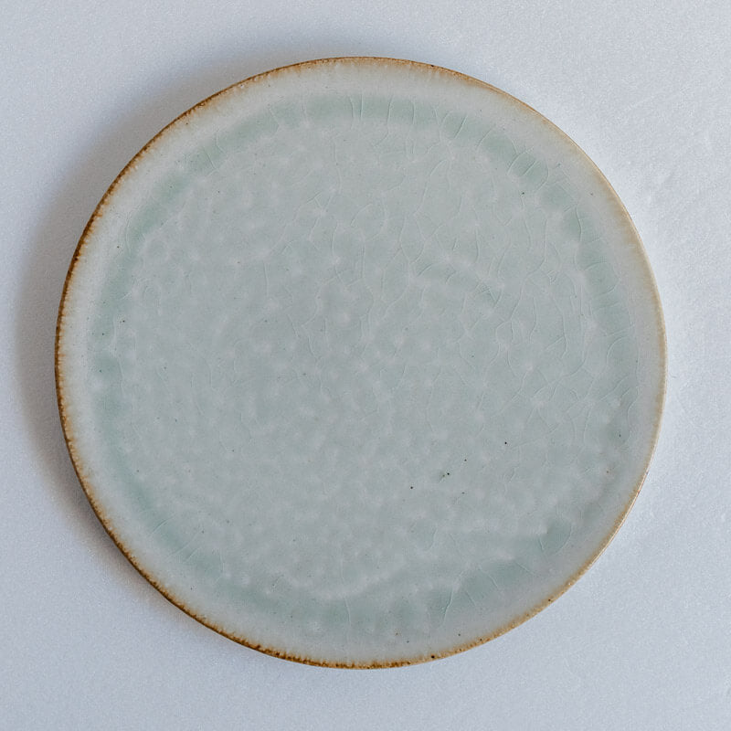 Tashiro Noriaki Ash Glaze Plate 22.5cm A