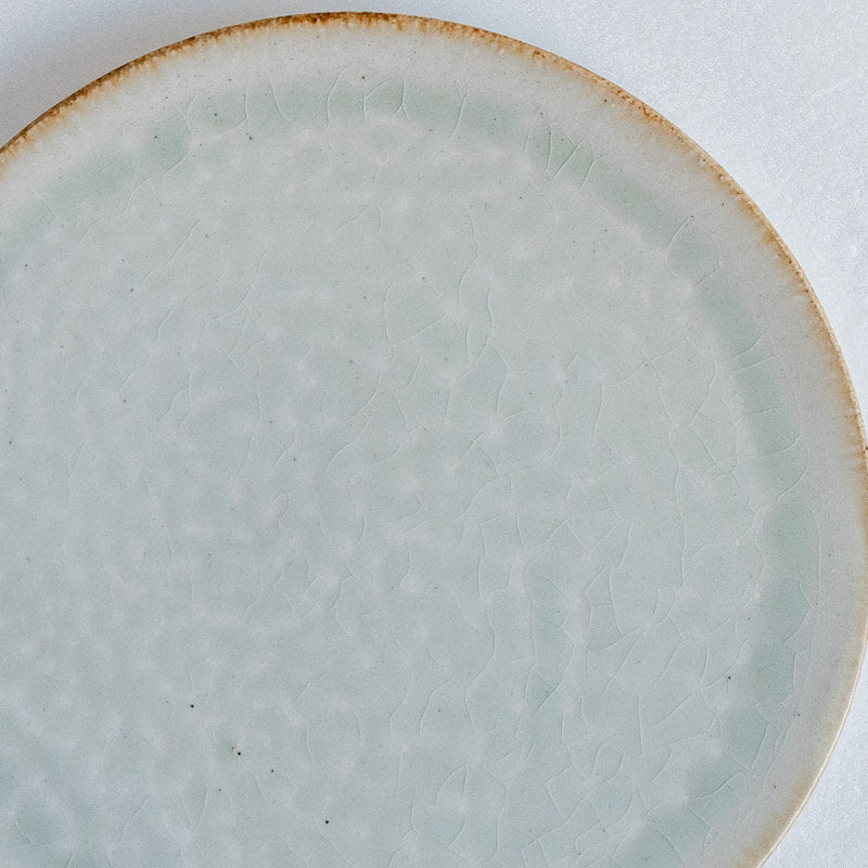 Tashiro Noriaki Ash Glaze Plate 22.5cm A