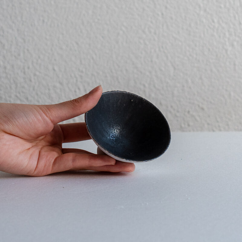 Toshiaki Tashiro Manganese Glaze Guinomi D