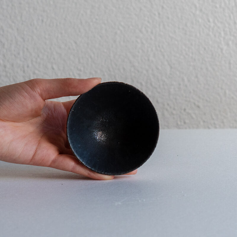 Toshiaki Tashiro Manganese Glaze Guinomi D