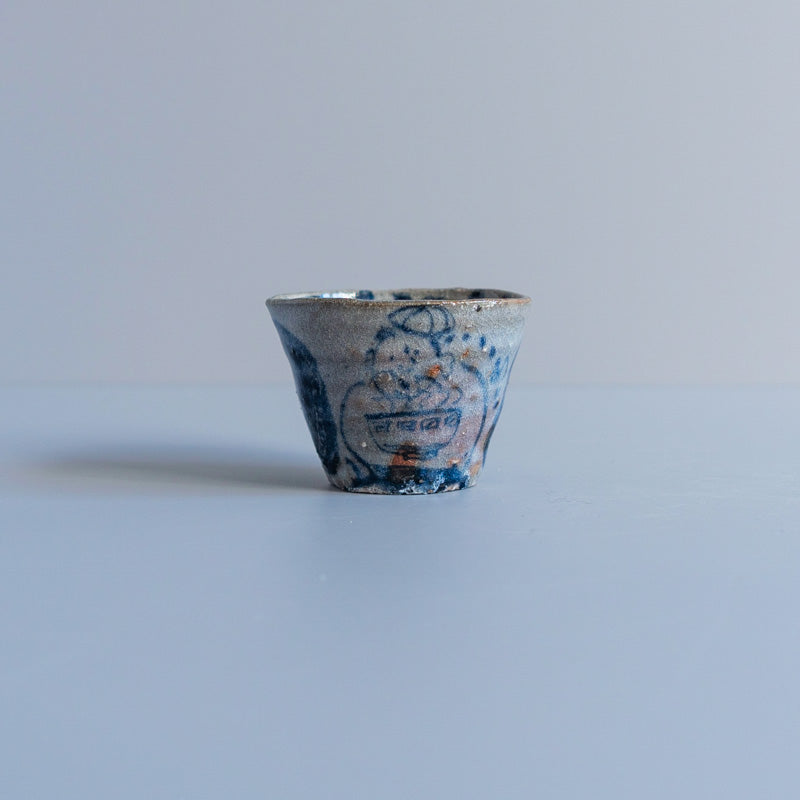 上野尚子 薪窯 拉麺好 酒杯