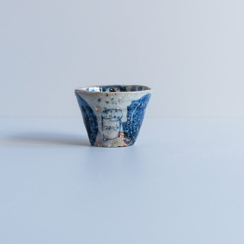 上野尚子 薪窯 拉麺好 酒杯