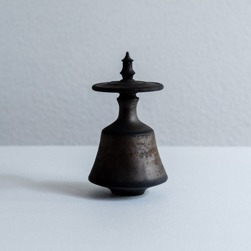 Takehisa Yoshida Bronze Mini Single Flower Vase B