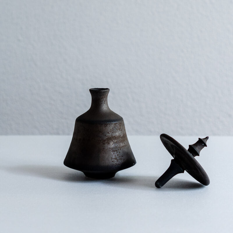 Takehisa Yoshida Bronze Mini Single Flower Vase B
